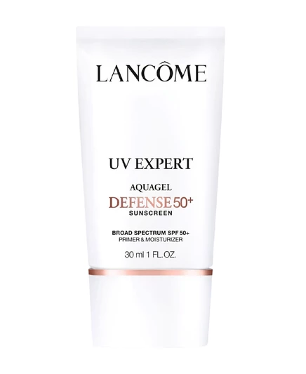 Грунтовка и увлажняющий крем Lancôme UV Expert Aquagel Defense SPF 50+, 1 унция, без цвета