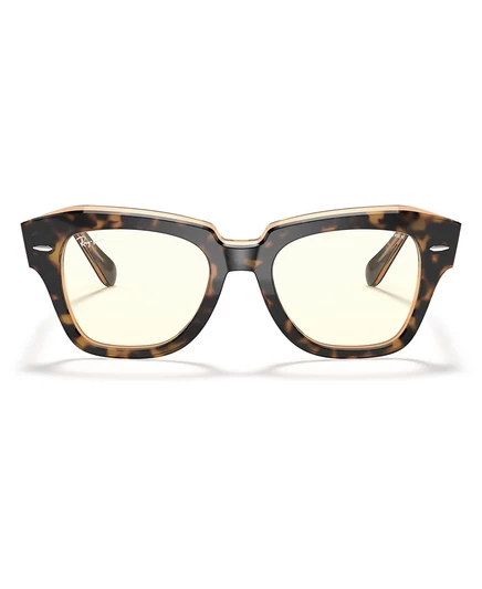 Солнцезащитные очки Ray-Ban Унисекс State Street Blue Light, RB2186 коричневый