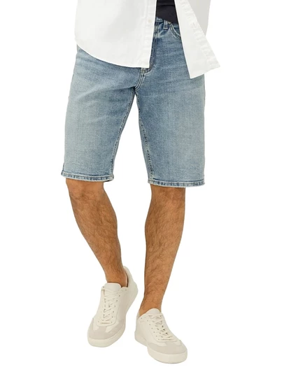 Мужские джинсовые шорты Zac обычного кроя от Silver Jeans Co., синие