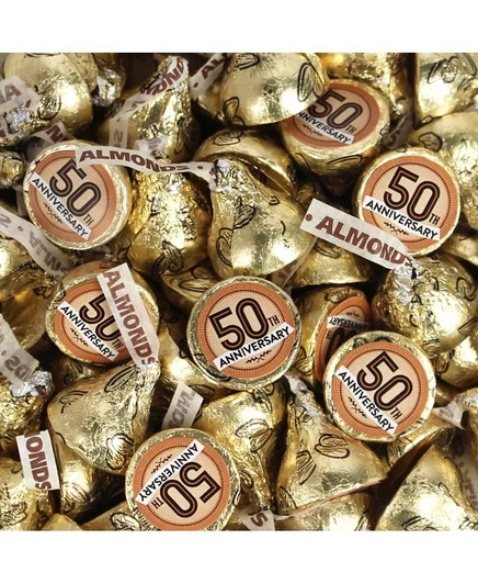 Конфеты Just Candy молочный 454 г, ≈100 шт., золотые
