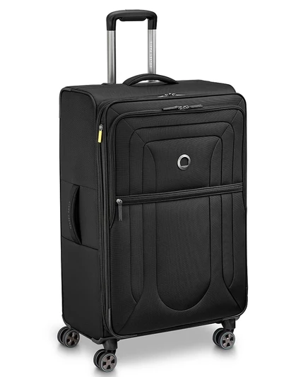 Чемодан вертикальный delsey paris shadow dlx большой, черный