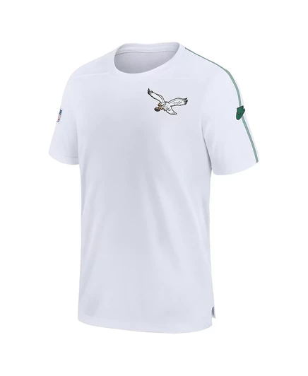 Мужская белая футболка Nike Philadelphia Eagles с альтернативным логотипом Coach Performance от Nike white