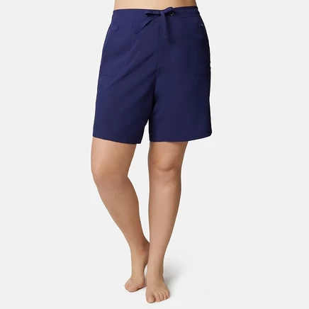 Женские шорты Free Country Bermuda Board Short II Plus Size, синие