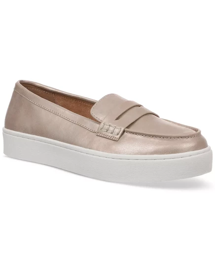  Женские мокасины-слипоны Marleyy на плоской подошве, исключительно в Macy's platino