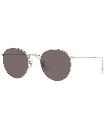 Солнцезащитные очки Ray-Ban Унисекс Round Metal Legend Gold, RB3447L silver