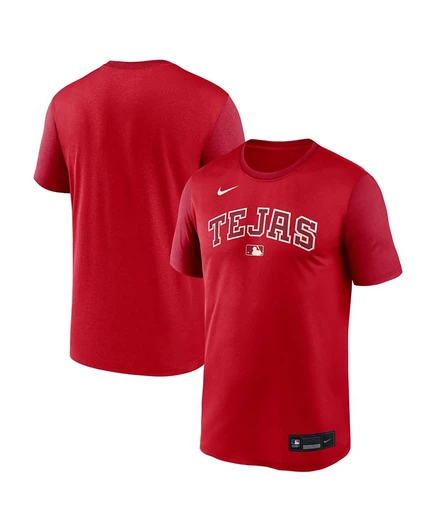 Мужская футболка Nike City Connect Texas Rangers, красная