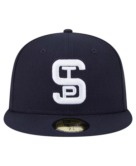 Мужская темно-синяя шляпа St. Paul Saints Authentic из коллекции New Era Authentic 59, приталенная шляпа пятидесяти размеров navy