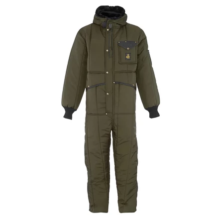 Утепленный комбинезон RefrigiWear из железного туфа с капюшоном - Сверхпрочная одежда для холодной погоды в экстремальных условиях sage