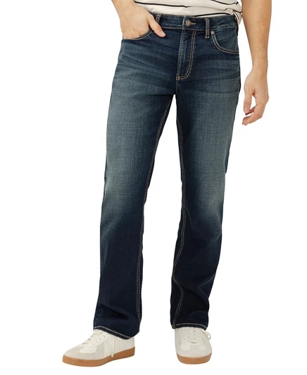 Мужские джинсы Silver Jeans Co Grayson классические, синие