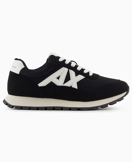 Мужские сетчатые кроссовки A|X Armani Exchange с логотипом Drop multi