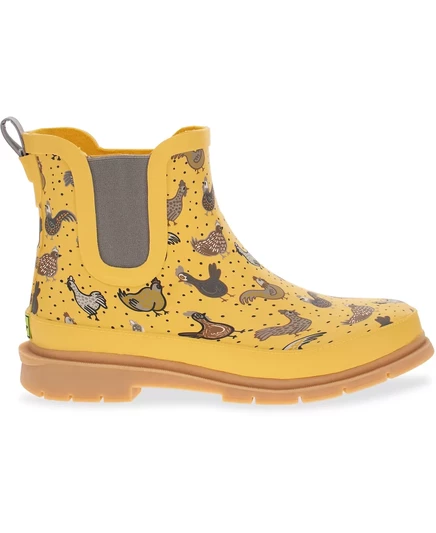 Женские дождевые ботинки Chelsea от Hen Frenzy yellow