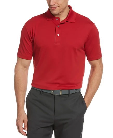 Мужское поло PGA TOUR AirFlux, красное