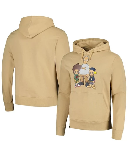 Унисекс худи Virtual Thread The Boondocks Family, бежевое