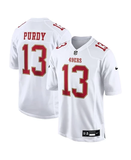 Мужская футболка Nike Brock Purdy Tundra White San Francisco 49ers Fashion Game white