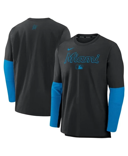 Мужской лонгслив Nike Miami Marlins, мультиколор