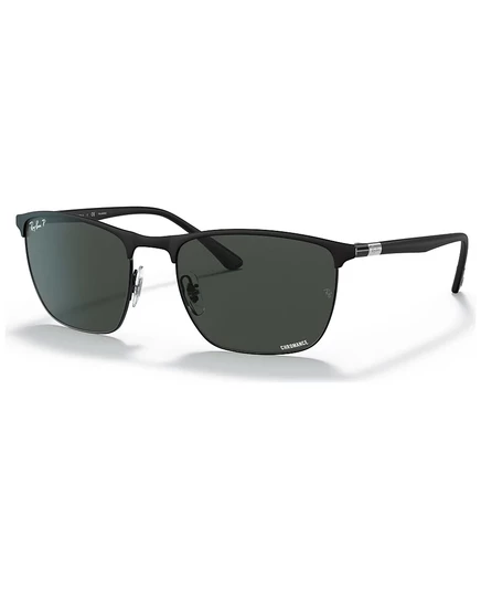 Унисекс солнцезащитные очки Ray-Ban RB3686 57 мм поляризованные, черные