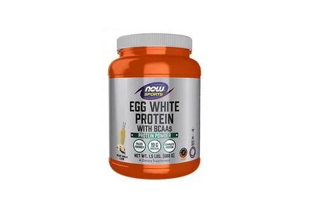Протеин из яичного белка NOW Foods крем-ваниль, 680 г