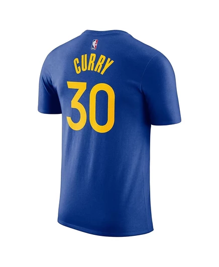 Мужская футболка с именем и номером Nike Stephen Curry Royal Golden State Warriors Icon 2022/23 royal