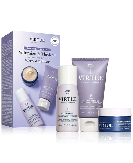 Набор для волос Virtue Full Discovery, 3 предмета