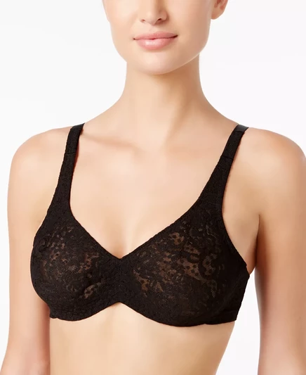 Бюстгальтер Wacoal Halo Lace 65547, черный