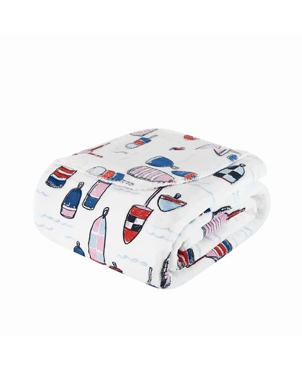 Плед Scout Buoy oh Buoy 127×178 см, разноцветный