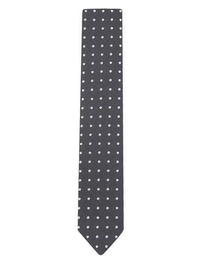 Мужской классический галстук от Тома Бейна black dots