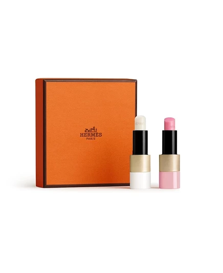 2 шт. Подарочный набор Rouge Hermès & Rose Hermès, белый