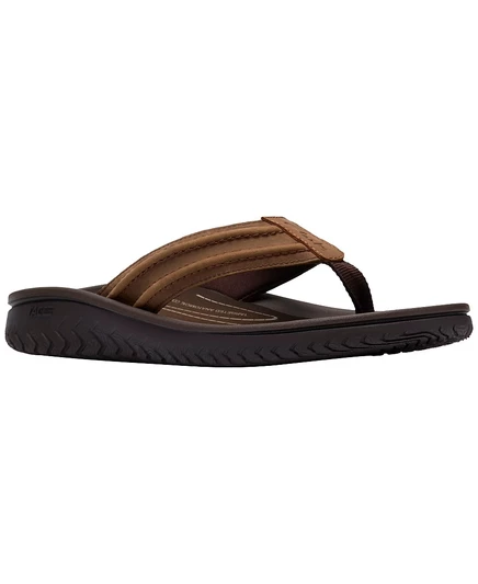 Мужские сандалии-слипоны Wesley Surf от Clarks коричневого цвета