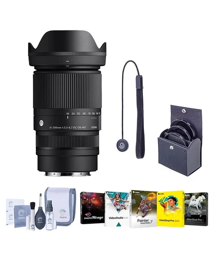 Объектив Sigma 16-300 мм f/3.5-6.7 для Canon RF, черный