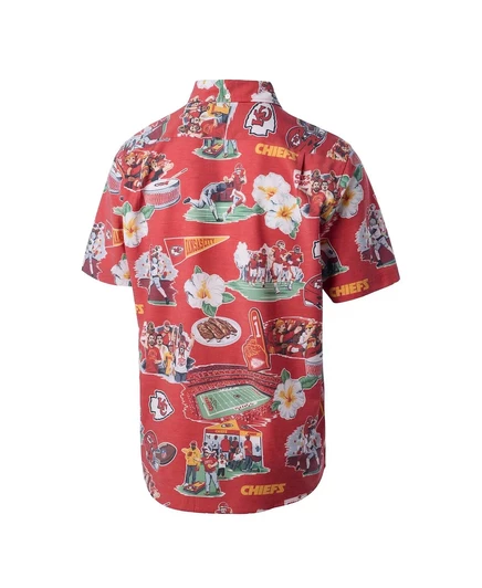 Мужская красная рубашка на пуговицах Kansas City Chiefs Scenic от Reyn Spooner red