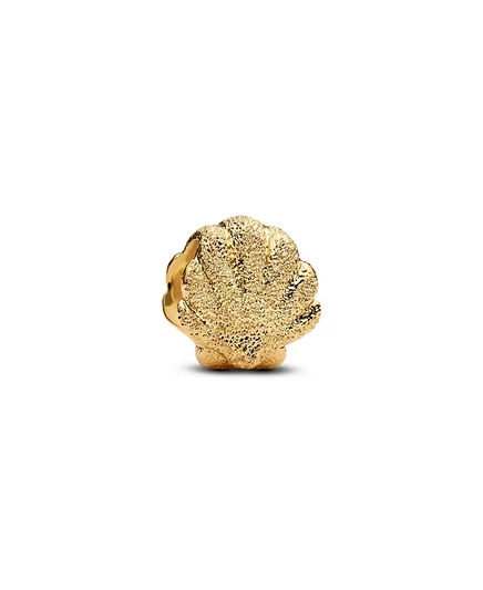 Мини-амулеты в виде ракушки Pandora Gold с текстурой золота