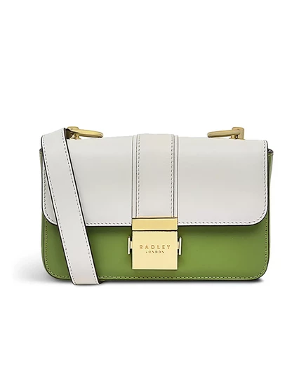 Мини-сумочка Radley London Hanley из плотного цветного блока с клапаном через плечо bonsai