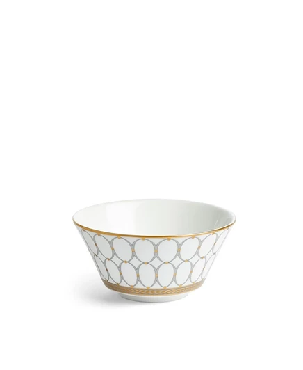 Миска Wedgwood Renaissance Grey 11 см, фарфор, разноцветная