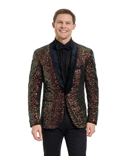 Мужской смокинг-пиджак OppoSuits Deluxe, бордовый
