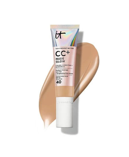 Тональный IT Cosmetics CC+ Nude Glow, насыщенный смуглый