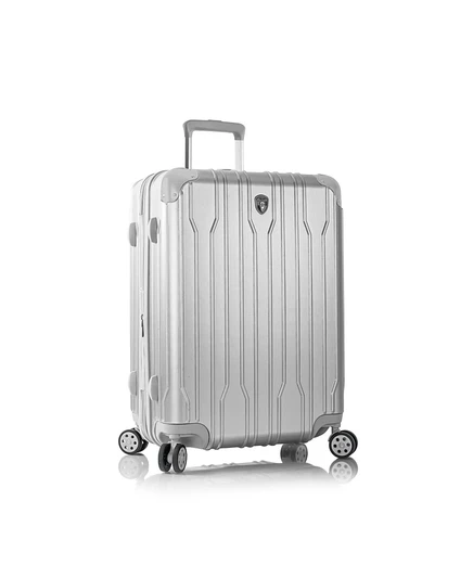 Чемодан Heys Xtrak 26″ жесткий, на 4 колёсах, серебристый