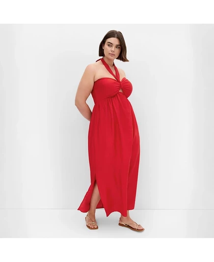 Женское платье City Chic Serene Peta макси, красное
