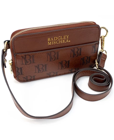 Женская поясная сумка Badgley Mischka Madalyn, коричневая