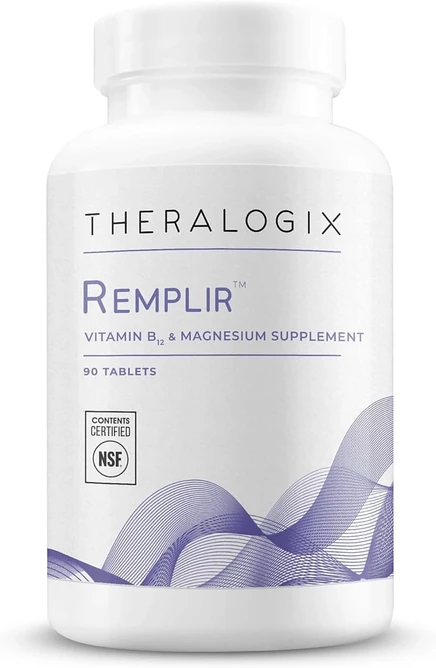 Пищевая добавка Theralogix Remplir на 90 дней, B12 и хелатный магний