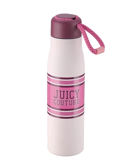 Бутылка для воды Juicy Couture 503 мл с петлей, розовая
