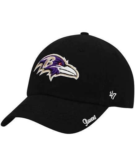 Женская кепка 47 Brand Miata Baltimore Ravens, черная