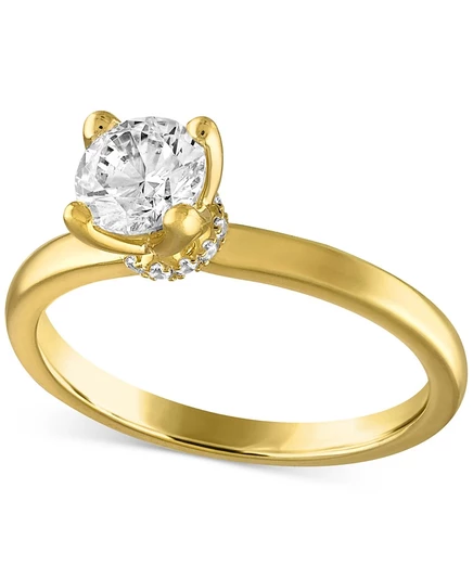 Помолвочное кольцо Alethea с бриллиантом 0,75 карат, 14K