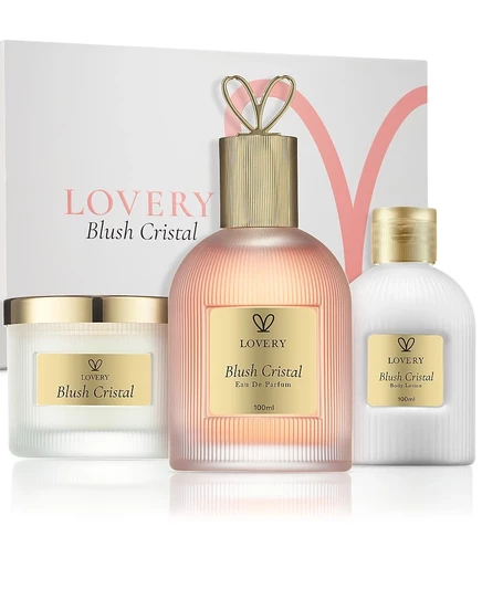 Lovery, 3 шт. Подарочный набор парфюмерной воды Blush Cristal из лимитированной серии, без цвета