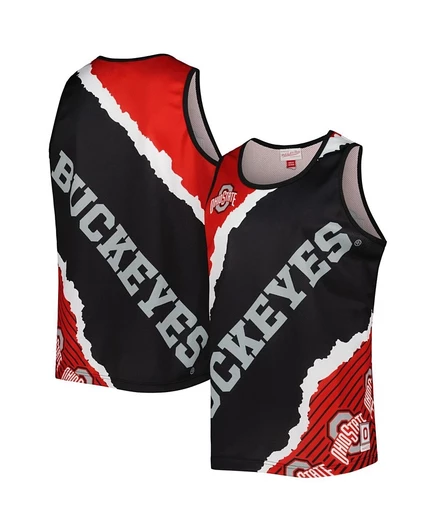 Мужская майка Mitchell & Ness Jumbotron 2.0 Ohio State, черная