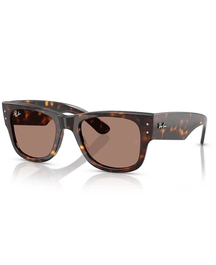 Унисекс очки Ray-Ban Mega Wayfarer RB0840S, коричневые