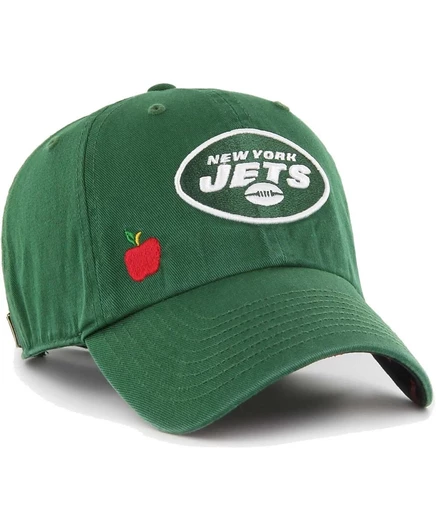 Женская кепка '47 Brand Confetti Icon Clean Up New York Jets, зеленая
