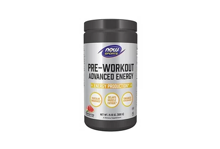 Предтренировочный порошок NOW Foods Pre-Workout, 600 г