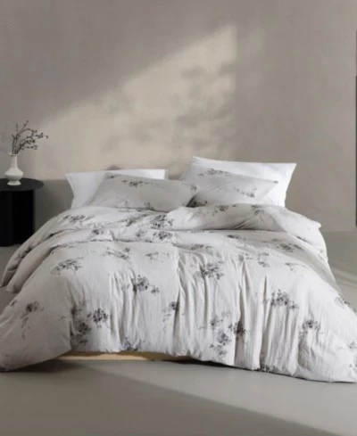 Комплект покрывала Calvin Klein Aquarelle Floral из хлопка