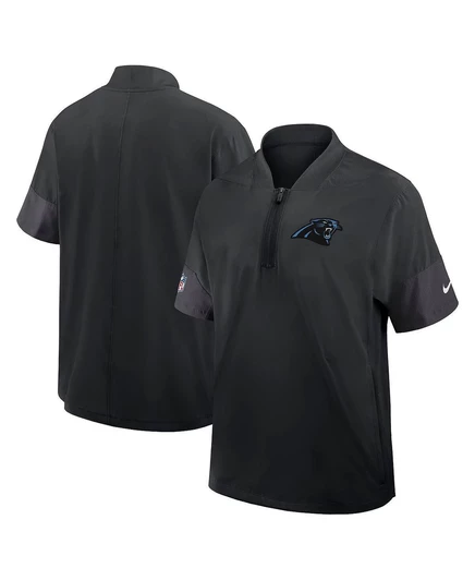 Мужская коуч-куртка Nike Carolina Panthers, черная