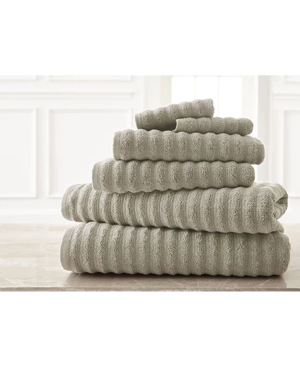 Набор быстросохнущих полотенец Modern Threads Wavy Luxury Spa Collection из 6 предметов